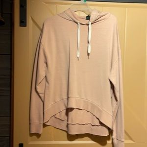 Pale pink hoodie